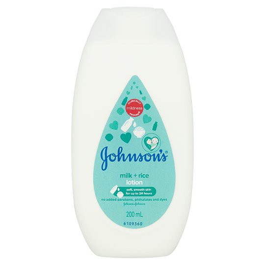 Johnsons Milk+rice Baby Lotion 200 ml