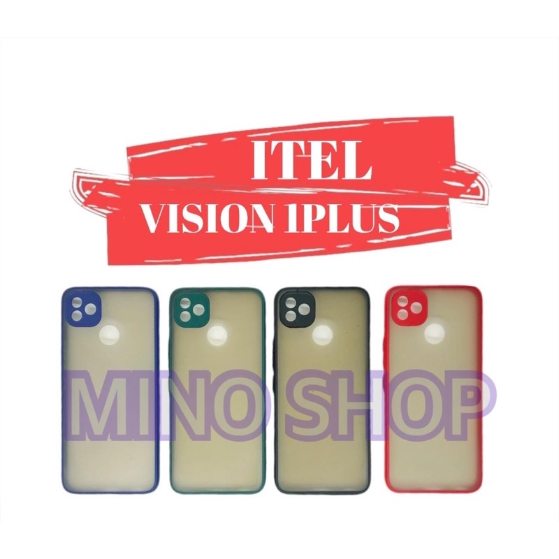 SOFTCASE ITEL VISION 1 PLUS - HARDCASE DOVE MYCHOICE + PC - AERO CASE