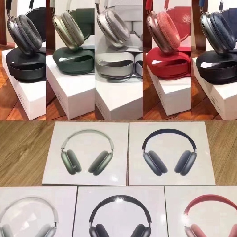 GadgetLee Pods Air Max Bluetooh Macaron Headphones 9S siap pakai