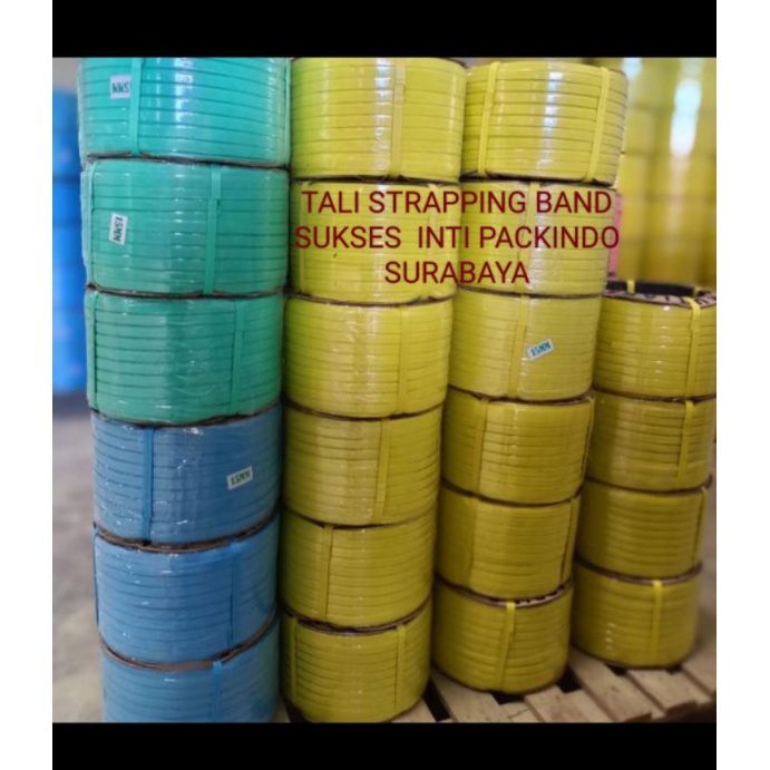 

TALI STRAPPING BAND 15 MM 7 KG KUNING semiautomatic ato Gasper