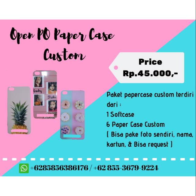 

Paket Paper Case Custom