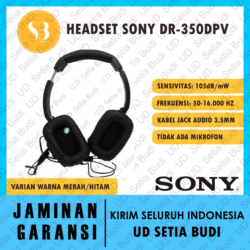 Headset Sony DR-350DPV