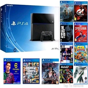 PS4 FAT 500GB full game permanen CLONING