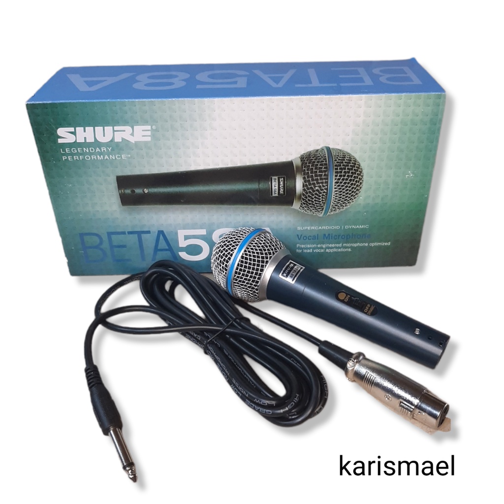 Mic / Microphone / Mik MICROFON  Kabel SHURE BETA 58A