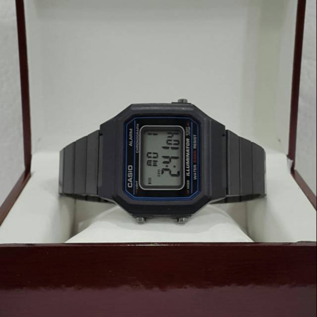 Jam tangan Pria Digital Casio illuminator Rantai