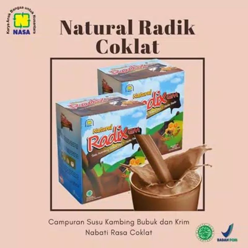 

READY‼️SUSU RADIK COKLAT NASA SUSU KAMBING ETAWA ASLI SUSU PENAMBAH NAFSU MAKAN ANAK ORIGINAL 100%