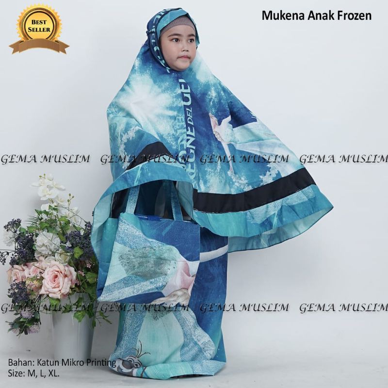 Mukena Anak Frozen Aqila