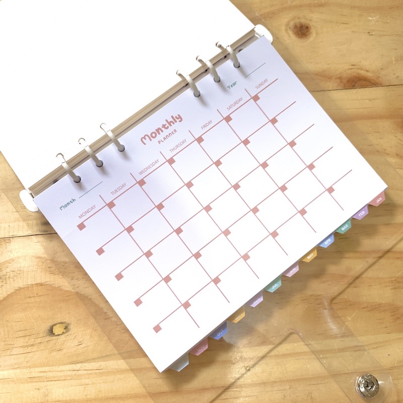 

Dear Lily- Divider A5 Pembatas Binder Tebal Pastel Korea Lucu Looseleaf
