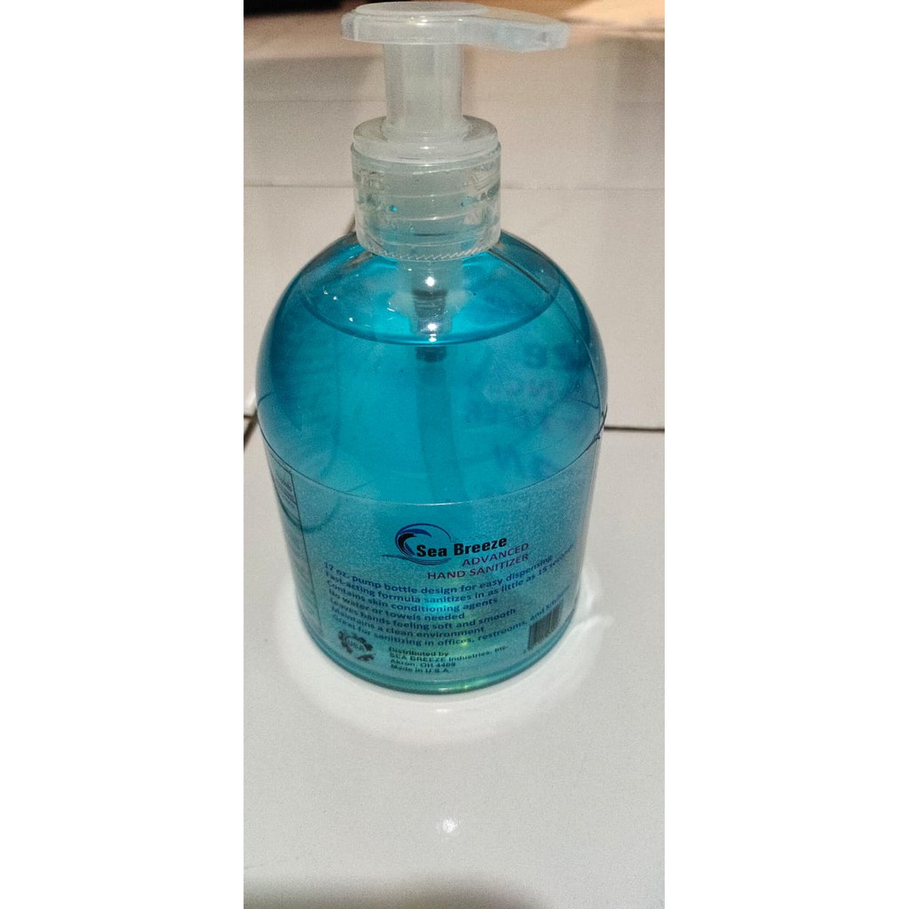 Sea Breeze Advanced Hand Sanitizer Sea Breeze hand Sanitizer 502 ml