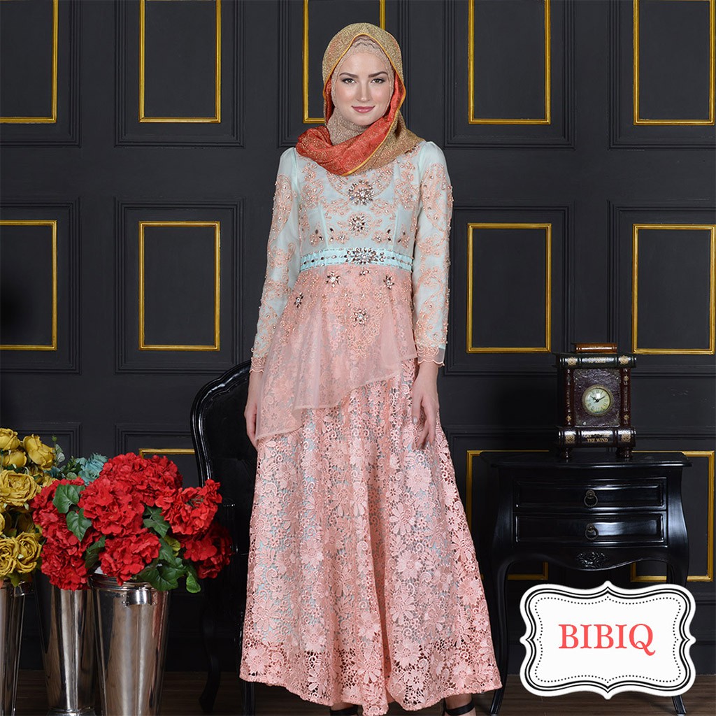 BIBIQ GAMIS BROKAT ORGANZA 32882