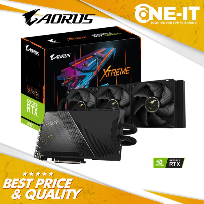 Gigabyte AORUS GeForce RTX 3090 Ti XTREME WATERFORCE 24G 24GB GDDR6X