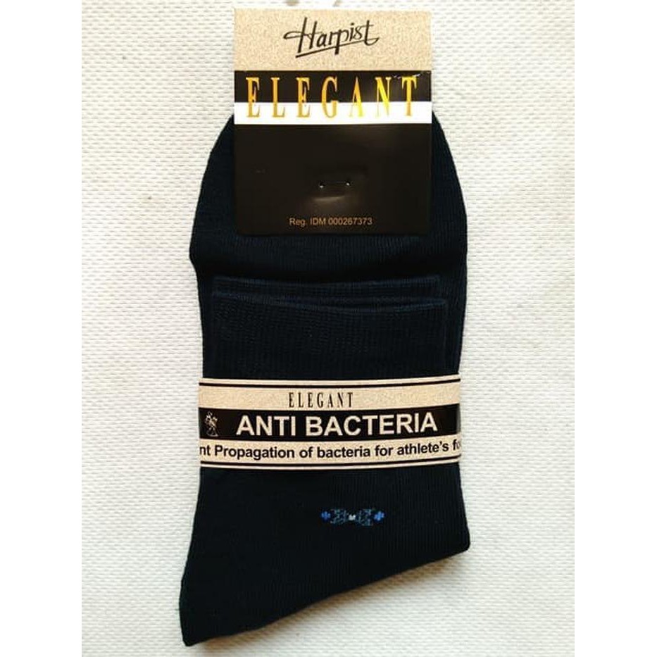 Unik Kaos Kaki Formal Kerja Harpist Anti Bakteri Bacteria Medium