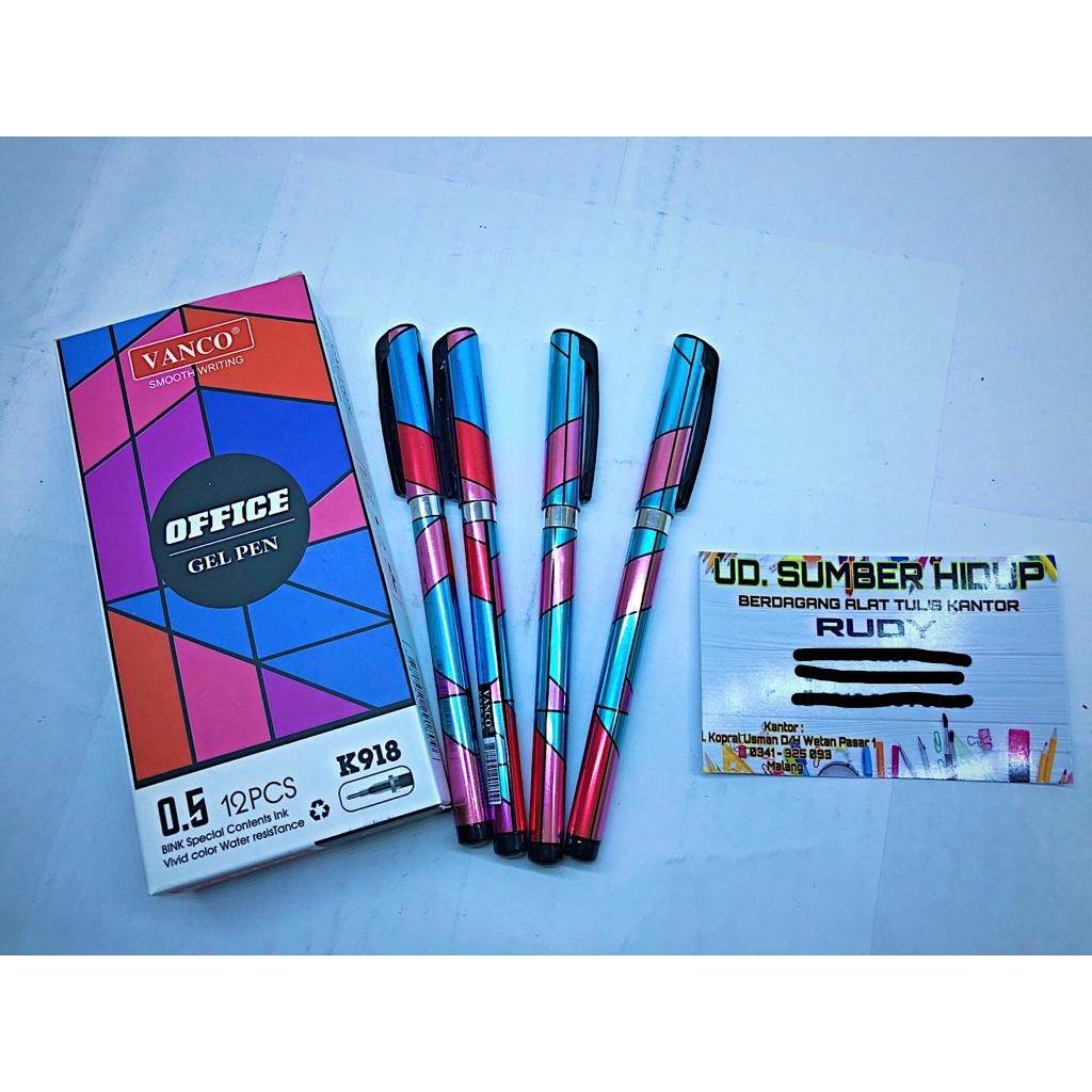 

Pulpen VANCO (K918), Harga perlusin 12 pcs