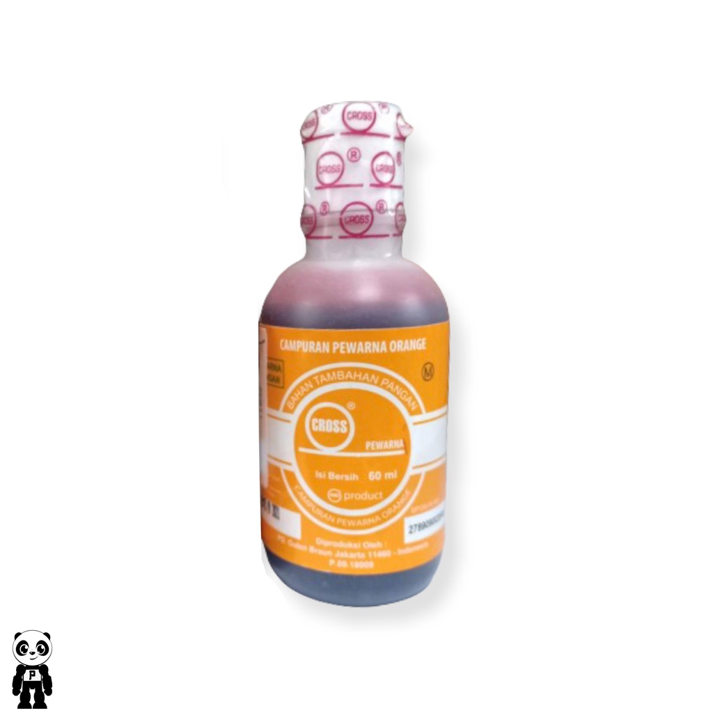 

Cross Pewarna Orange 60ml Pewarna Makanan Oranye