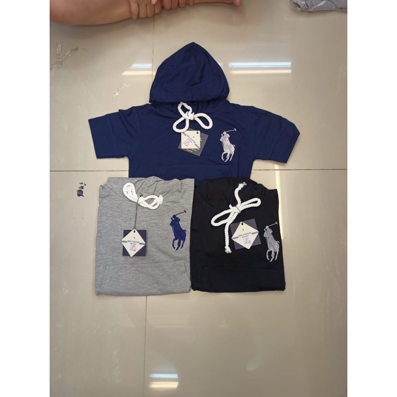 polo country / polo jaket tangan pendek anak  /hoodie anak 3433
