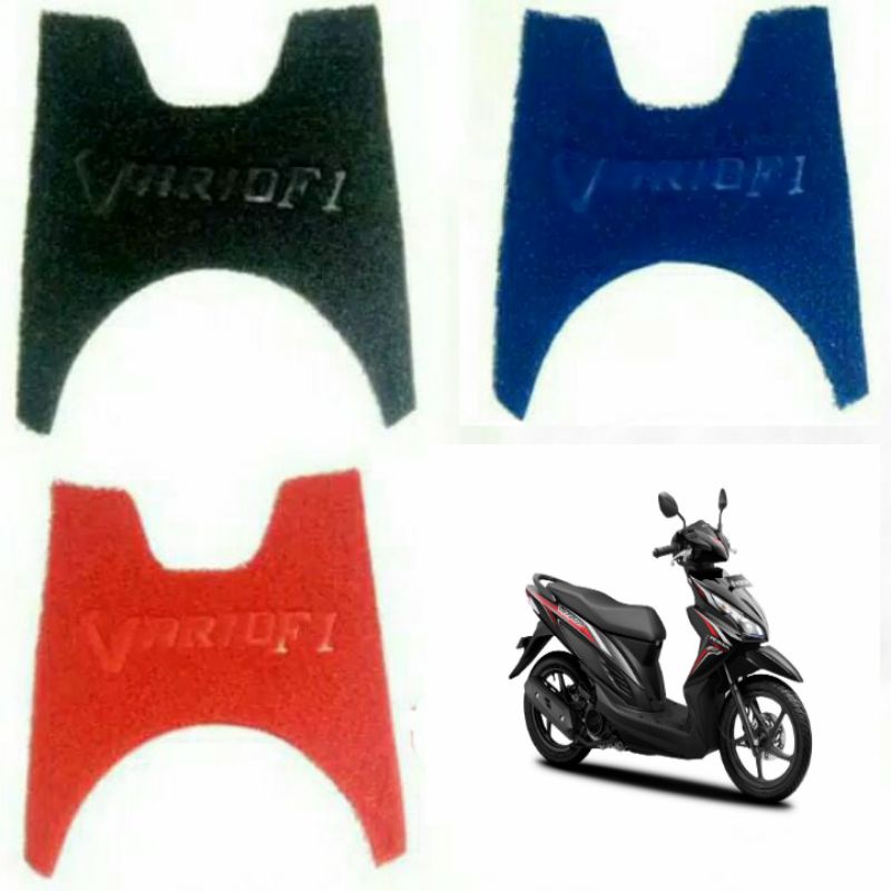 KARPET SERABUT KARPET ALAS KAKI MOTOR SCOOPY BEAT FI ESP VARIO TECHNO FI 125/150 SCOOPY GENIO VARIO 160