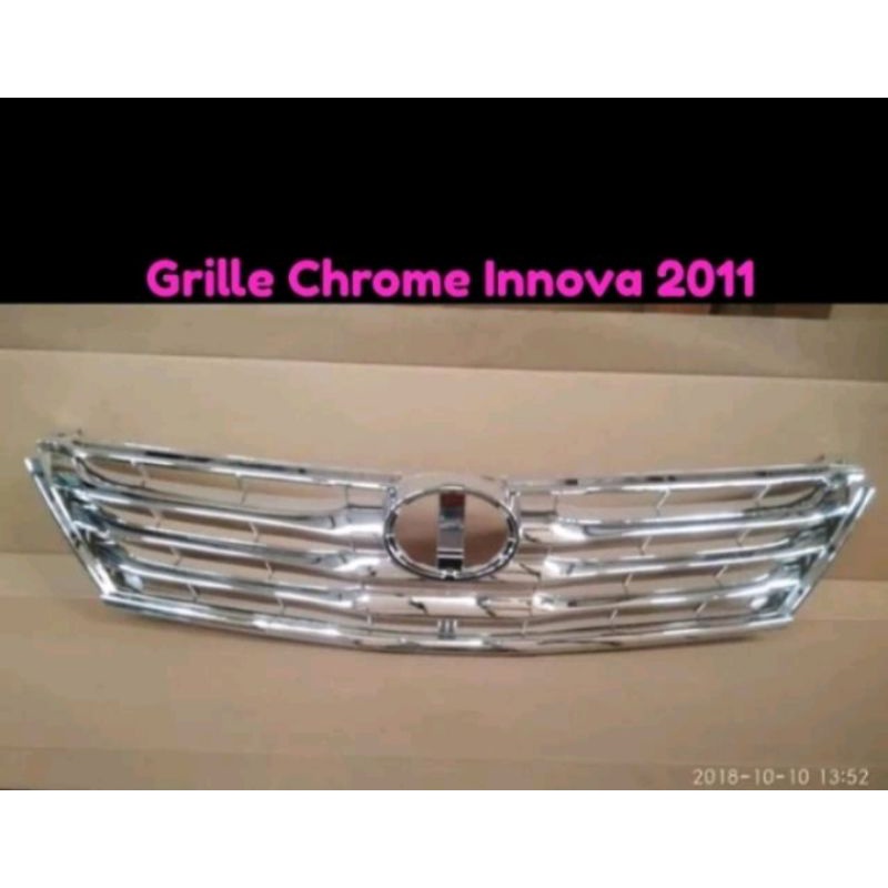 GRILL GRAND INNOVA 2011-2012-2013 CHROME