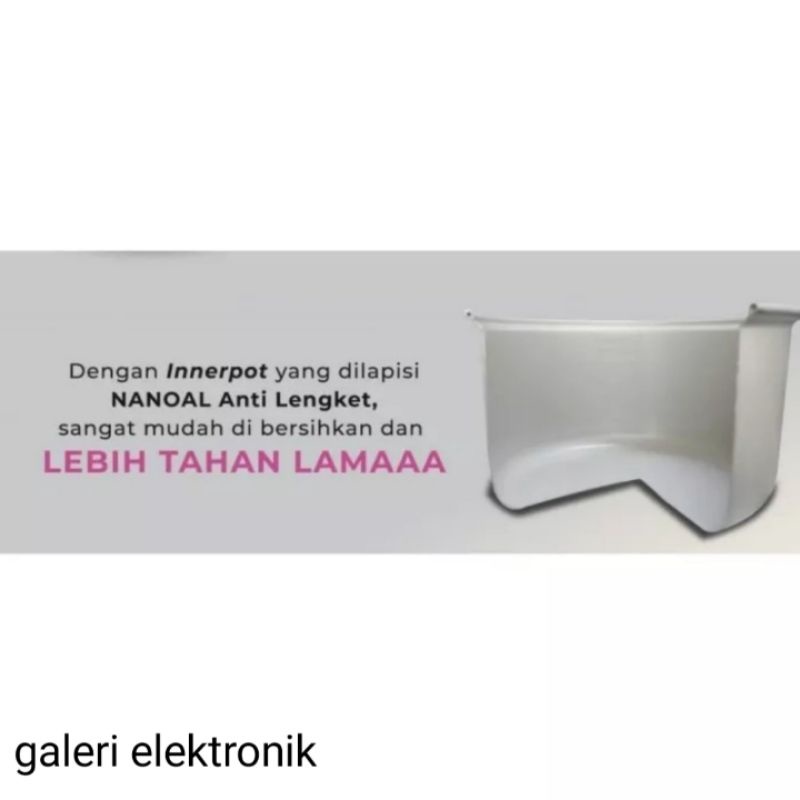 Rice cooker ,Magic com,Penanak Nasi Miyako MCM 508 SBC 3fungsi body stainless