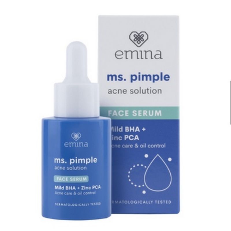 Emina Ms Pimple Acne Solution Face Serum 30ml