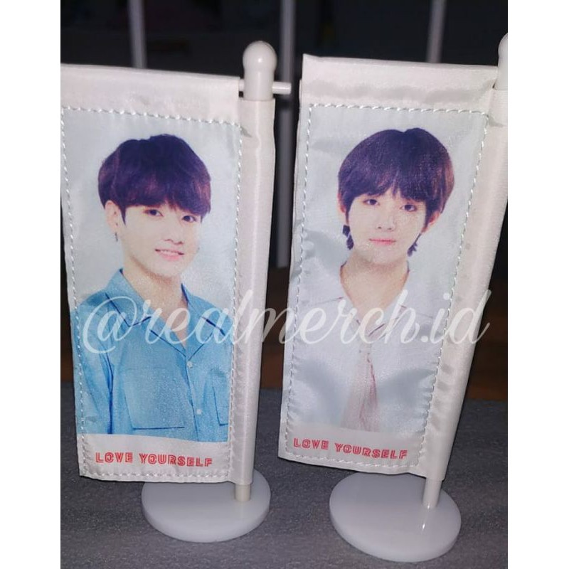 [OFFICIAL] Mini flag BTS Love Yourself