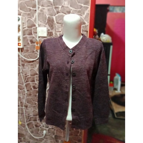 preloved cardigan crop