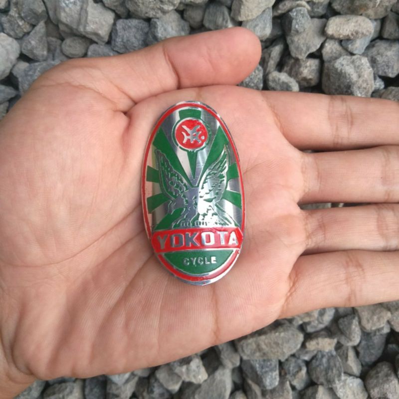 Emblem Sepeda Yokota Cycle Custom