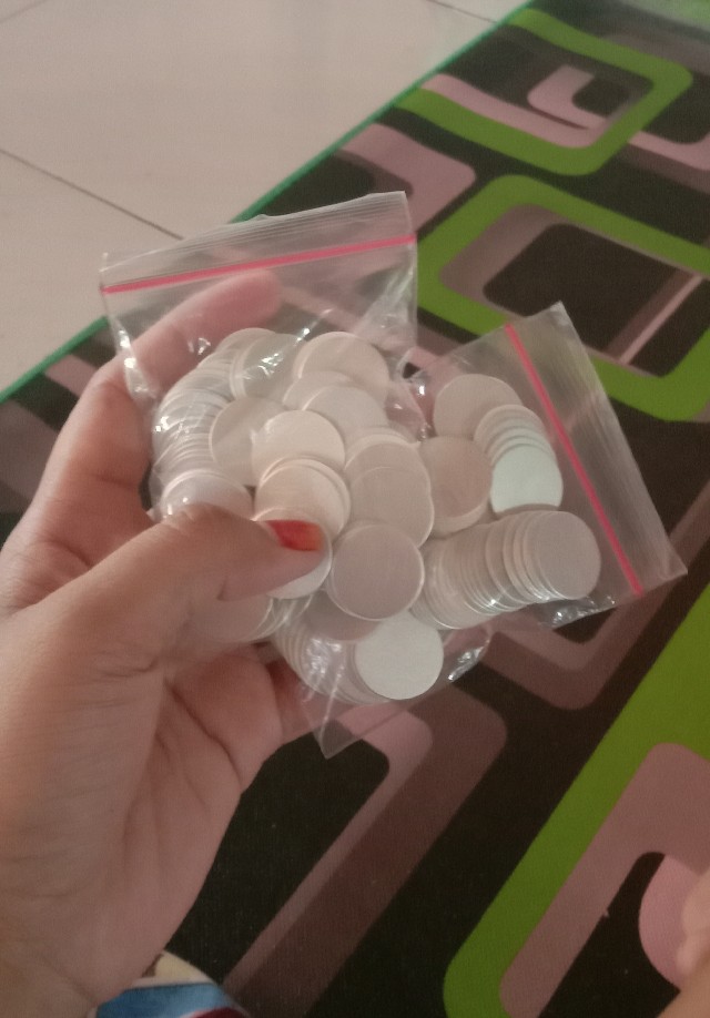 Aluminium Foil Seal Botol Pet Diameter 20 Mm 2 Cm