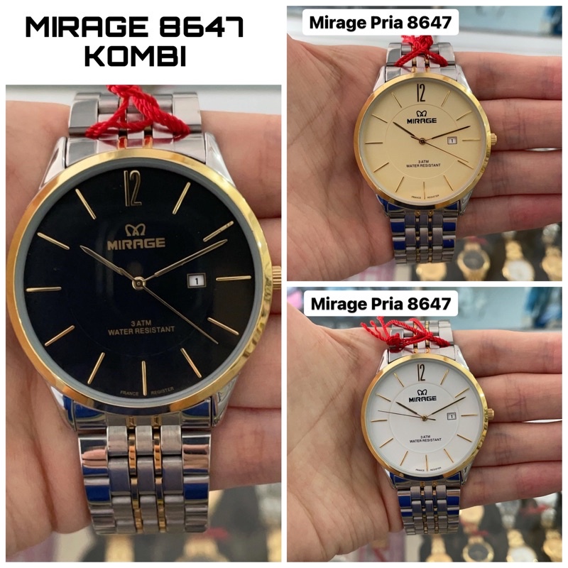 Jam Tangan Mirage 8647 Pria
