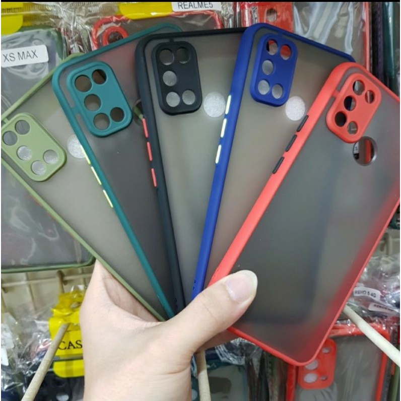 Realme C17 Case Dove Slim Matte Fuze Macaron