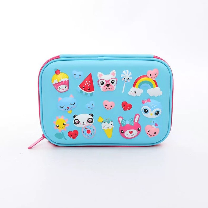 

tempat pensil dan alat tulis smiggle Eva hardcase ice 3D waterproof