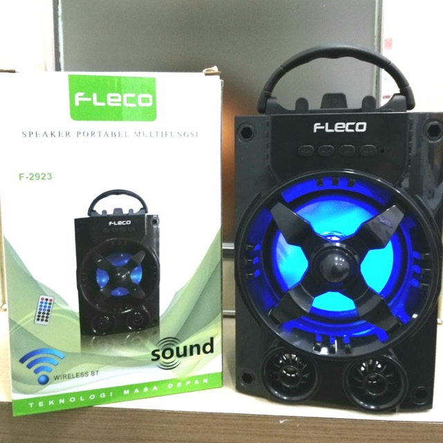 Speaker Portable Multifungsi FLECO F-2923 Wireless BT