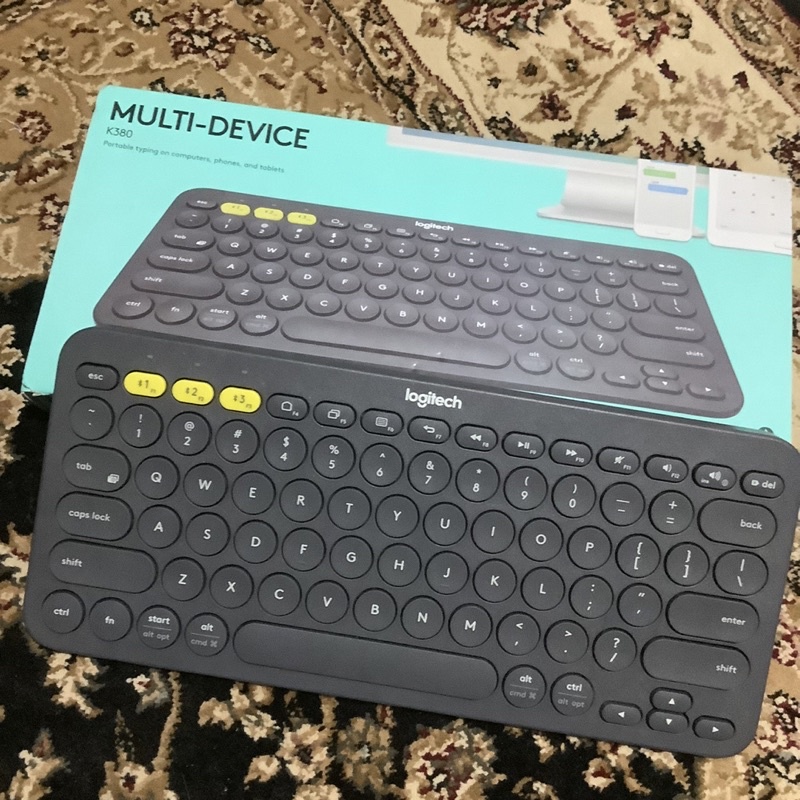 Preloved Keyboard Logitech K380 Hitam - Bekas