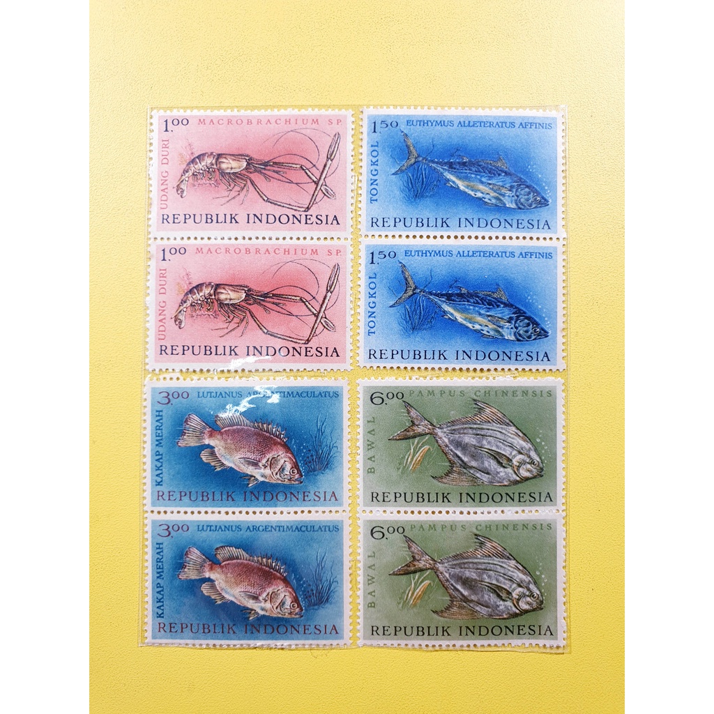 

Perangko Tema Ikan Republik Indonesia Tahun 1963 (isi 2set)