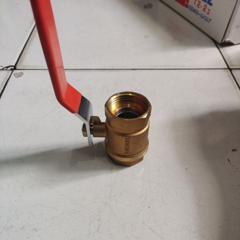 ball Valve Kuningan 1&quot; shisuka / ball Valve 1&quot; kuningan