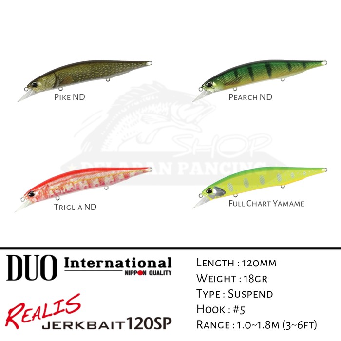 Promo Lure Duo Realis Jerkbait 120SP