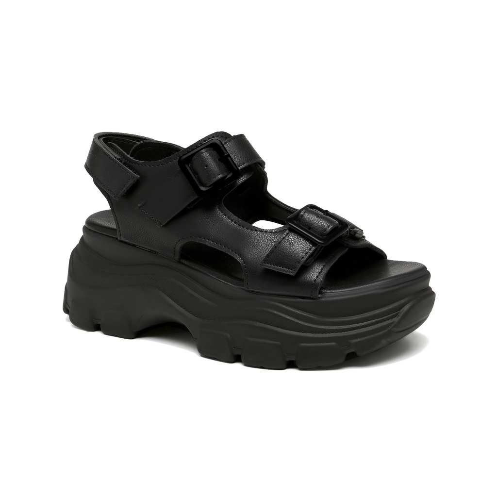 PVN Doyoung Sandal Tali Wanita All Black 397-All Black