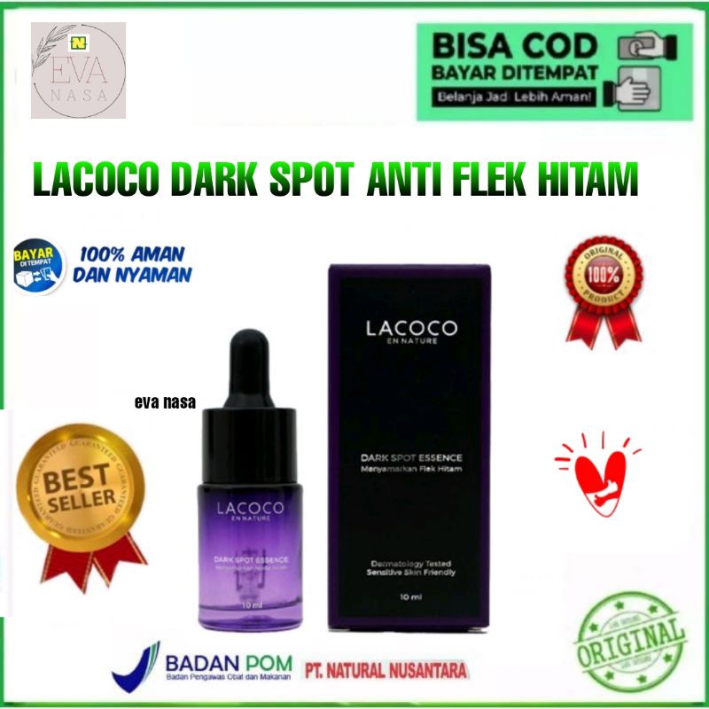 ( COD ) lacoco essence flek hitam / lacoco darkspot flek hitam / serum lacoco flek hitam / promo
