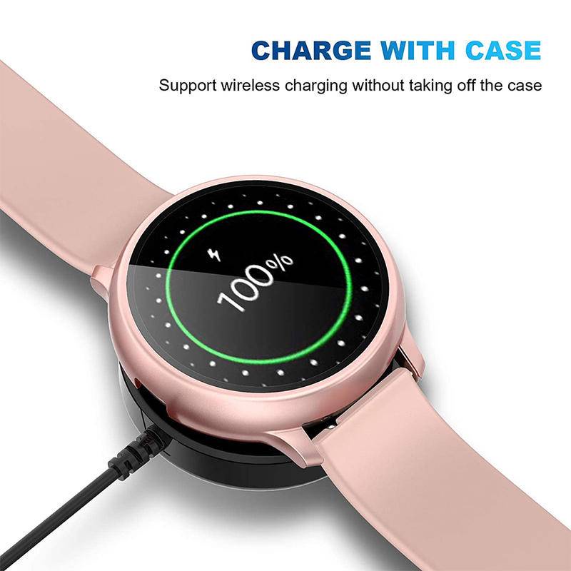 Casing Pelindung Layar Samsung Galaxy Watch Active 2 40mm 44mm Bumper Full Cover 44mm 40mm