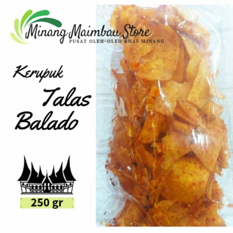 

Kerupuk talas balado