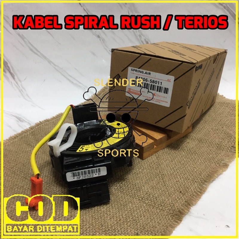 KABEL SPIRAL KLAKSON RUSH - CABLE SPIRAL TERIOS - CABLE SUB ASSY TOYOTA RUSH TERIOS