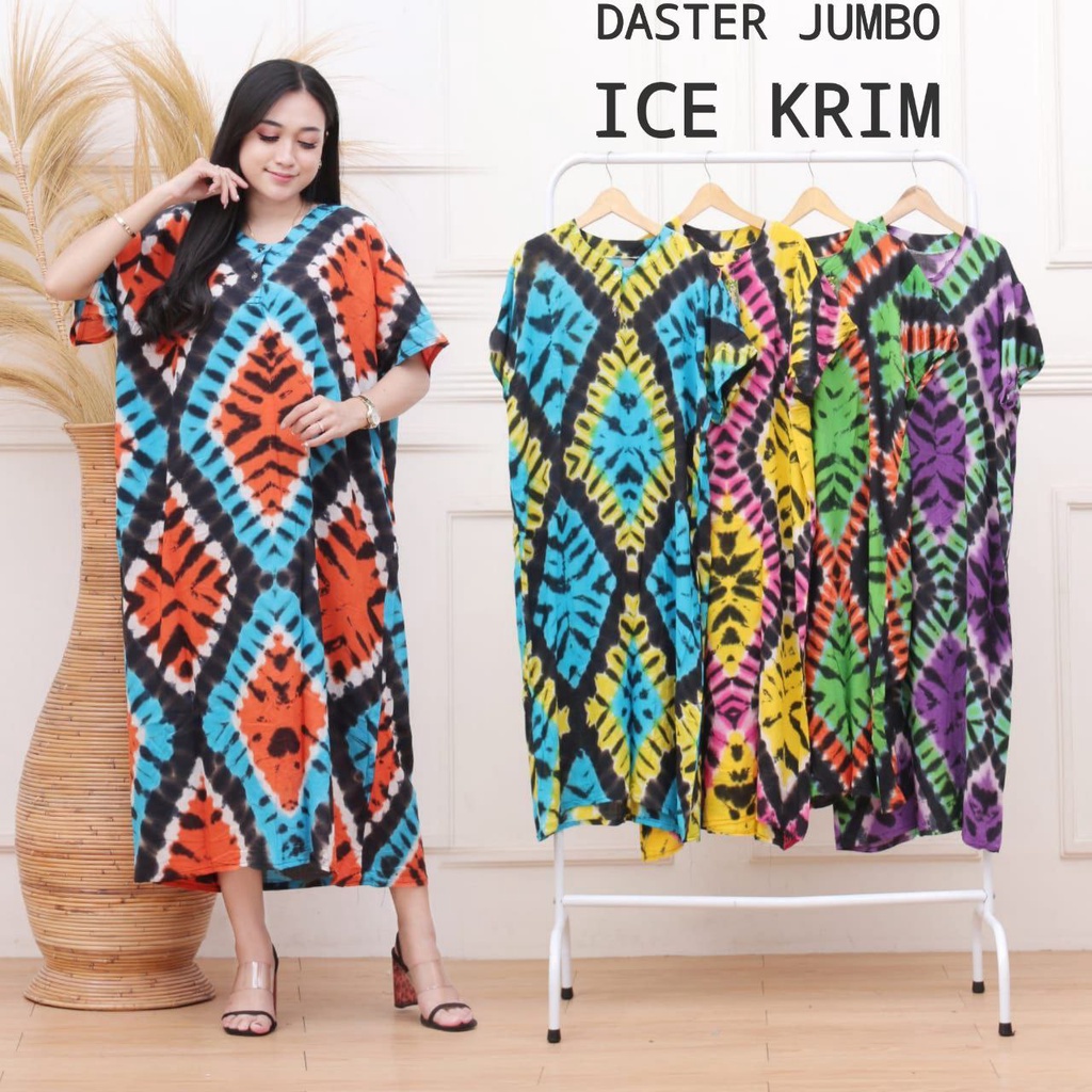 DASTER JUMBO ICE KRIM DRESS KANCING DEPAN ICE CREAM