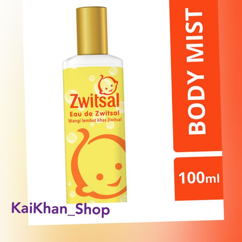 ZWITSAL Eau De Toilette Body Mist - 100ml