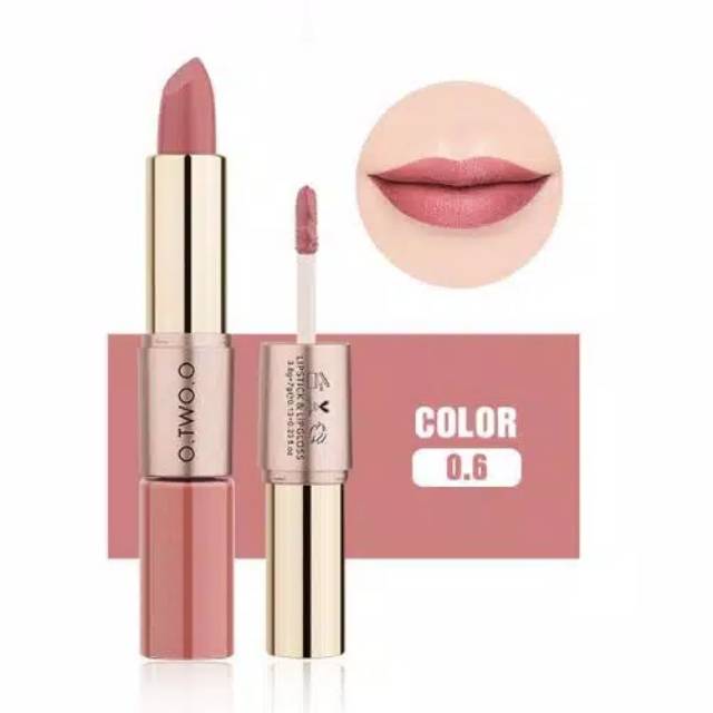 Bundara.id Ko-154 Lipstick Lipgloss Velvet Mate Otwoo long lasting