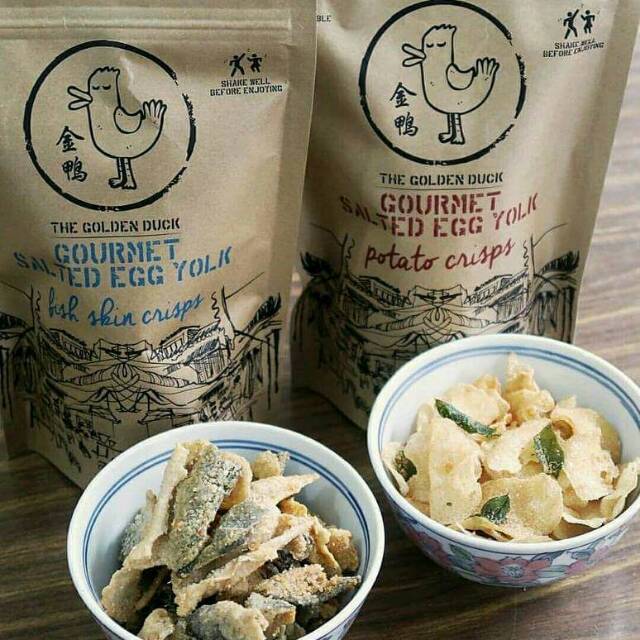 

Golden Duck Gourmet Salted Egg York Potato & Fish skin