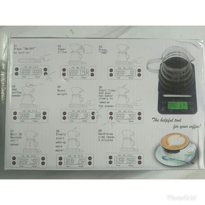 TIMBANGAN KOPI DIGITAL/COFFEE SCALE