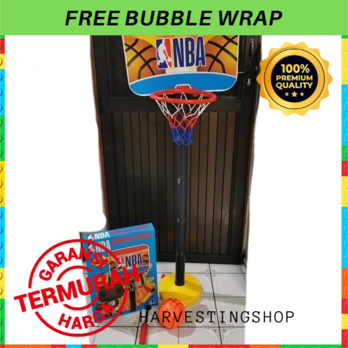 Mainan Bola Basket Set Kado Ultah Ulang Tahun Anak Laki Laki Cowok 3 4 5 6 8 Tahun