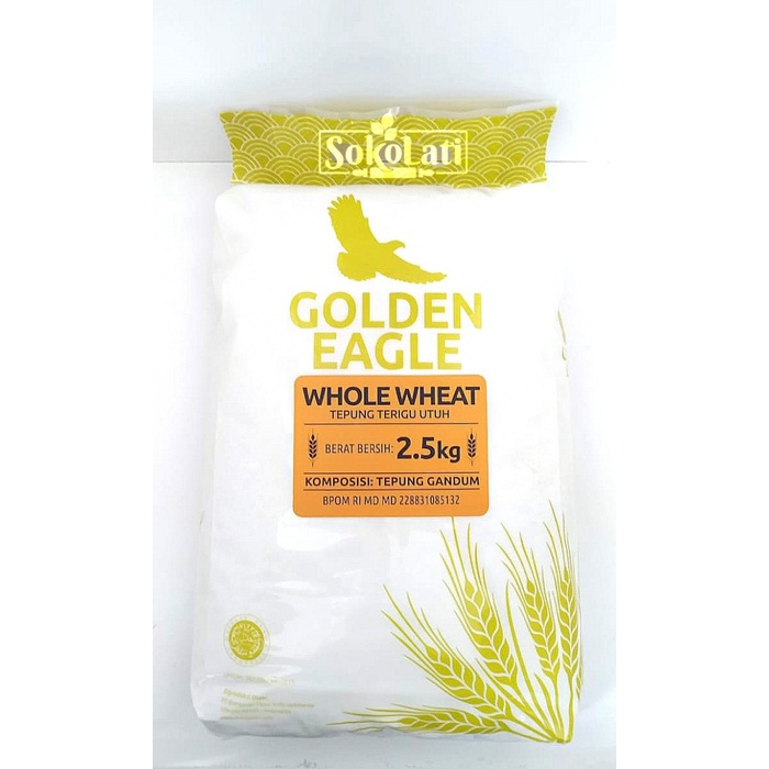 

BISA COD Tepung Gandum Golden Eagle Whole Wheat