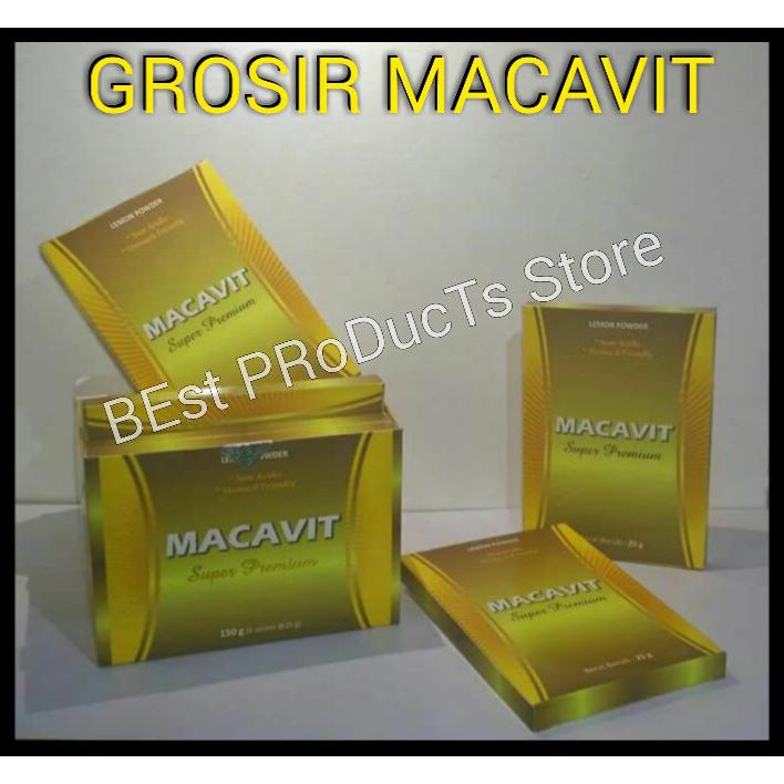 

MACAVIT Hebal Kuat Perkasa ganti Tricajus - Tribulus - Foredi - Maca