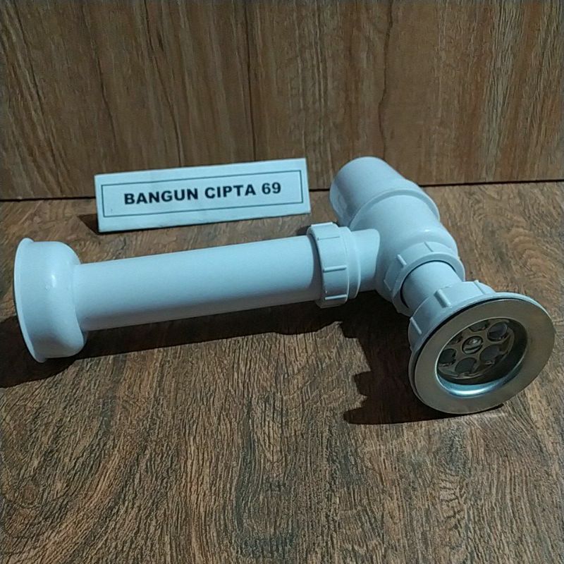 veiga sifon wastafel plastik /sifon pembuangan wastafel