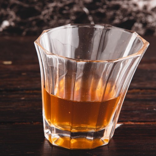 Whiskey Glass 077 Wave 320cc - Gelas Whiskey